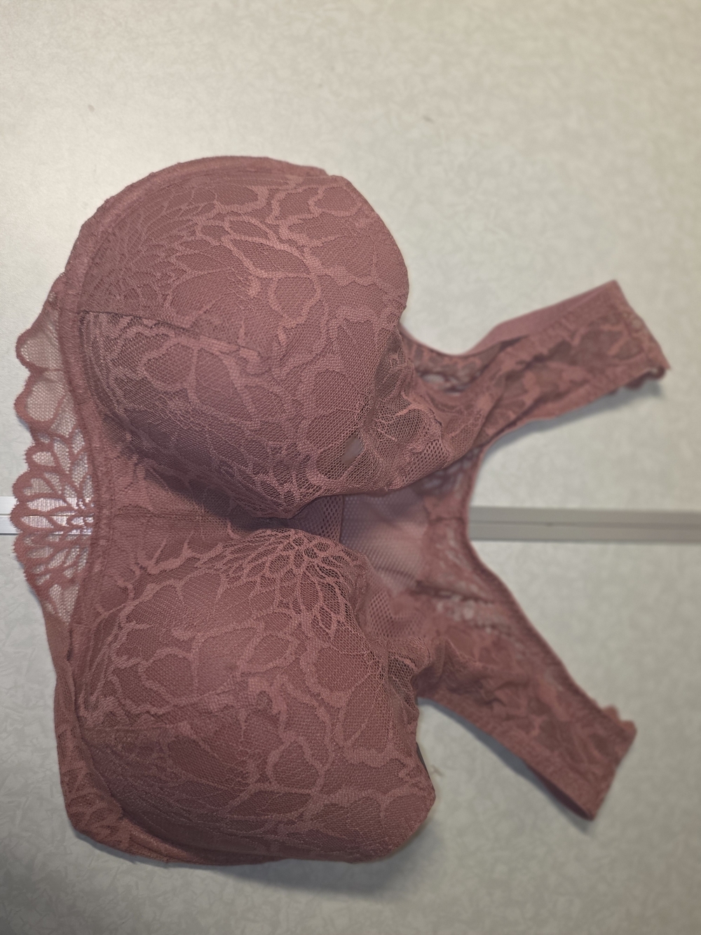 Lace Push-Up Bra in Dusty Rose Victoria Secret Pink L D/DD